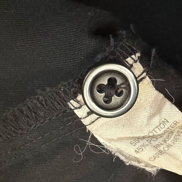 Vintage Men's L Rolling Stones Embroidered Bowling Shirt Blue Retro Wide Stripe - Picture 5 of 6